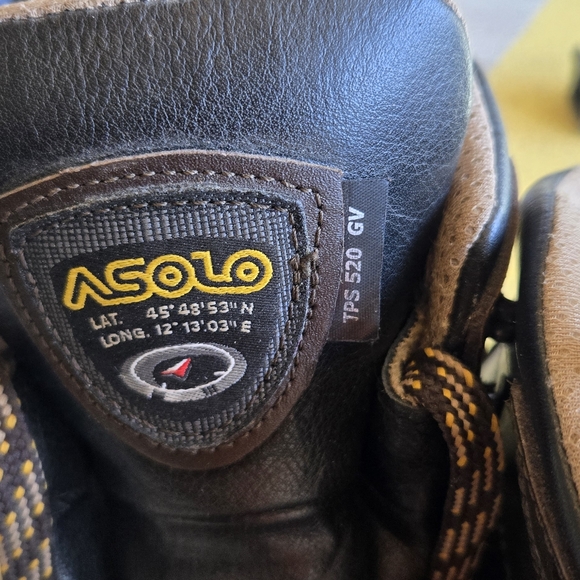 Asolo Tps 520 Gv Leather Waterproof Hiking Boot. main image 8